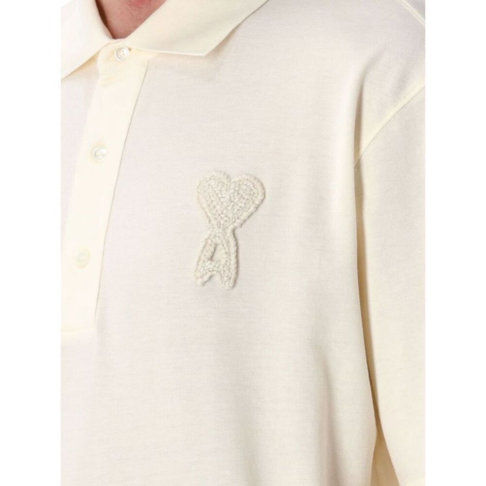 Ami Paris Polo Shirt Men White - Picture 3 of 3